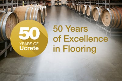 Happy 50th, Ucrete – the world’s toughest floor since 1969